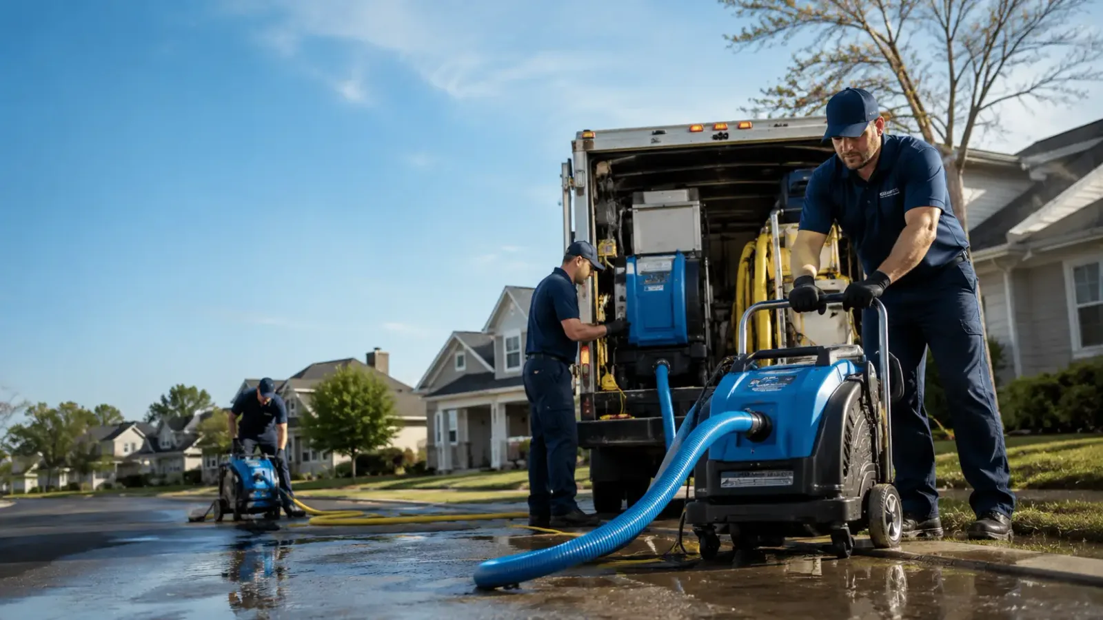 Flood Damage Cleanup in Elberta, MI